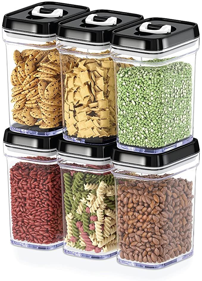 Stella Nova Airtight Food Storage Container Set | BPA-Free Kitchen Storage Containers with Leakproof Locking Lids